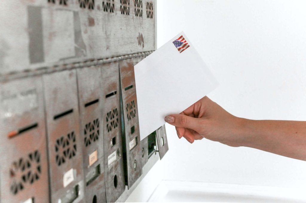 Mailboxes and letters